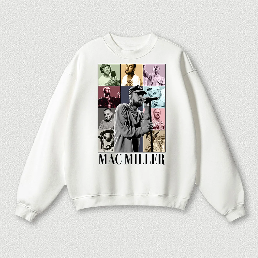 Rap Casual Street Print Sweatshirt