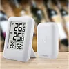 Wireless Weather Station Temperature and Humidity Monitor 100m Range for Desktop
