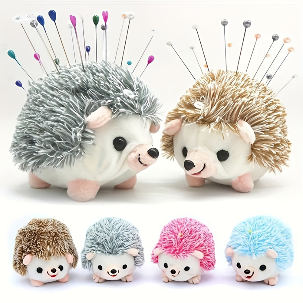 Hedgehog Shape Handcraft Needles Holder Cute with Keychain for DIY ...