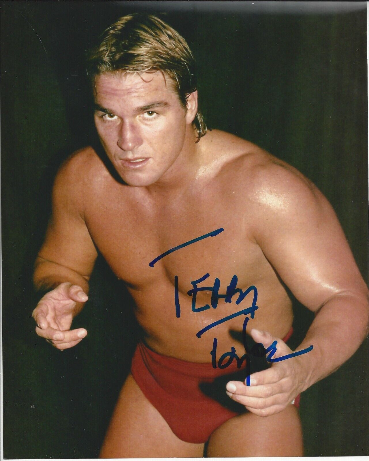 Terry Taylor autographed 8x10 #4 WWE WCW WWF TNA  Shipping