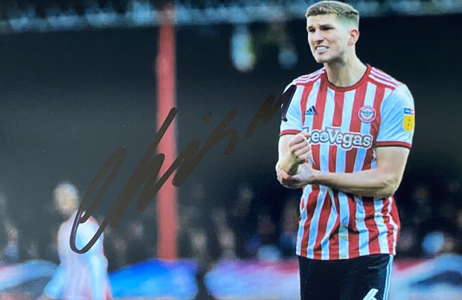 Chris Mepham Genuine Hand Signed Brentford 6X4 Photo Poster painting 2