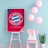 Fußball FC Bayern München - Rund Diamant Malerei - 30*40CM