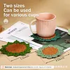 Potted Plant Coasters Crochet Kit with Step-By-Step Video Tutorials, Crochet Hooks for Adults