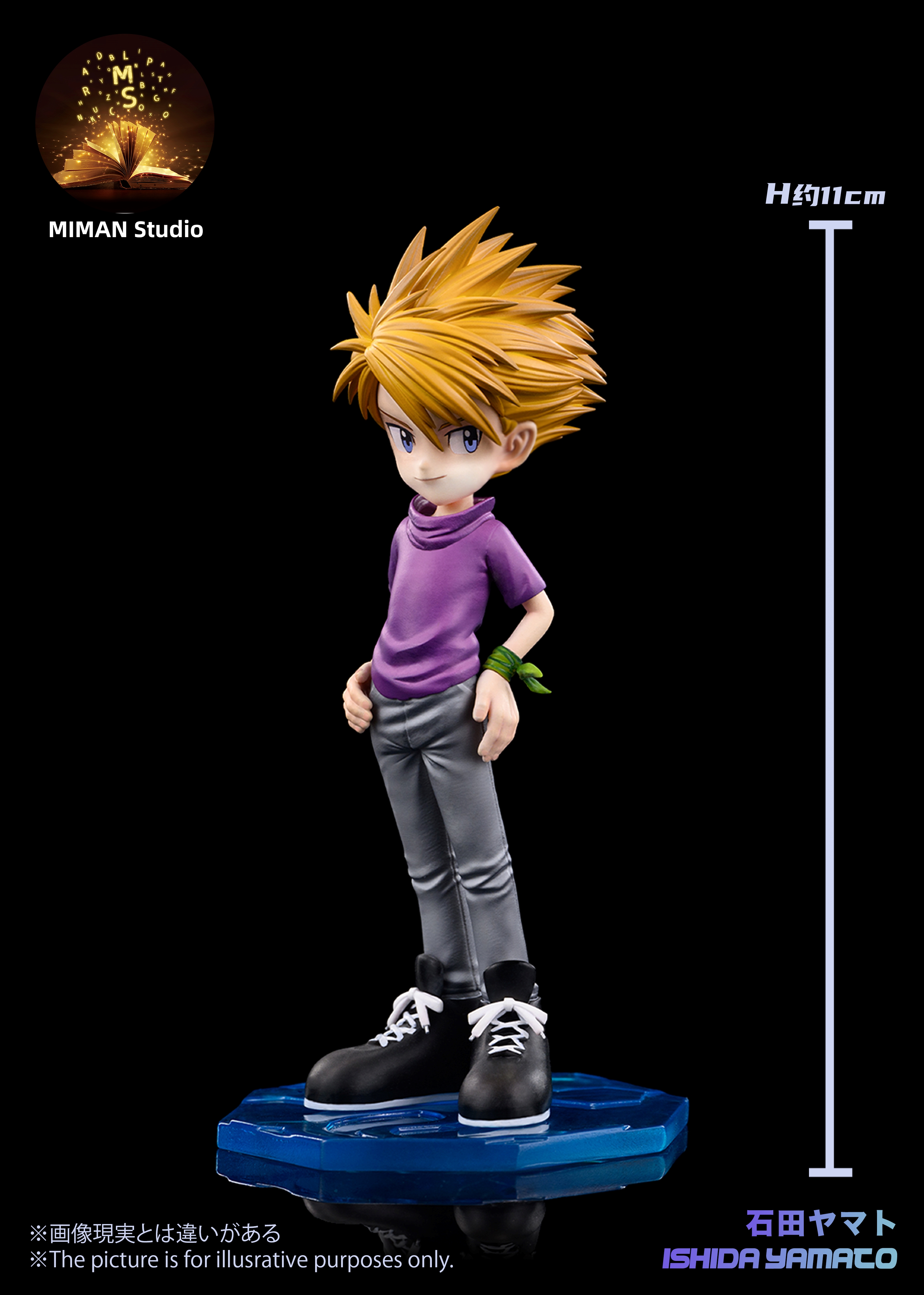 MIMAN Studio - Digimon - Megahouse Scale Matt Ishida & Gabumon  Resin Statue(GK)-