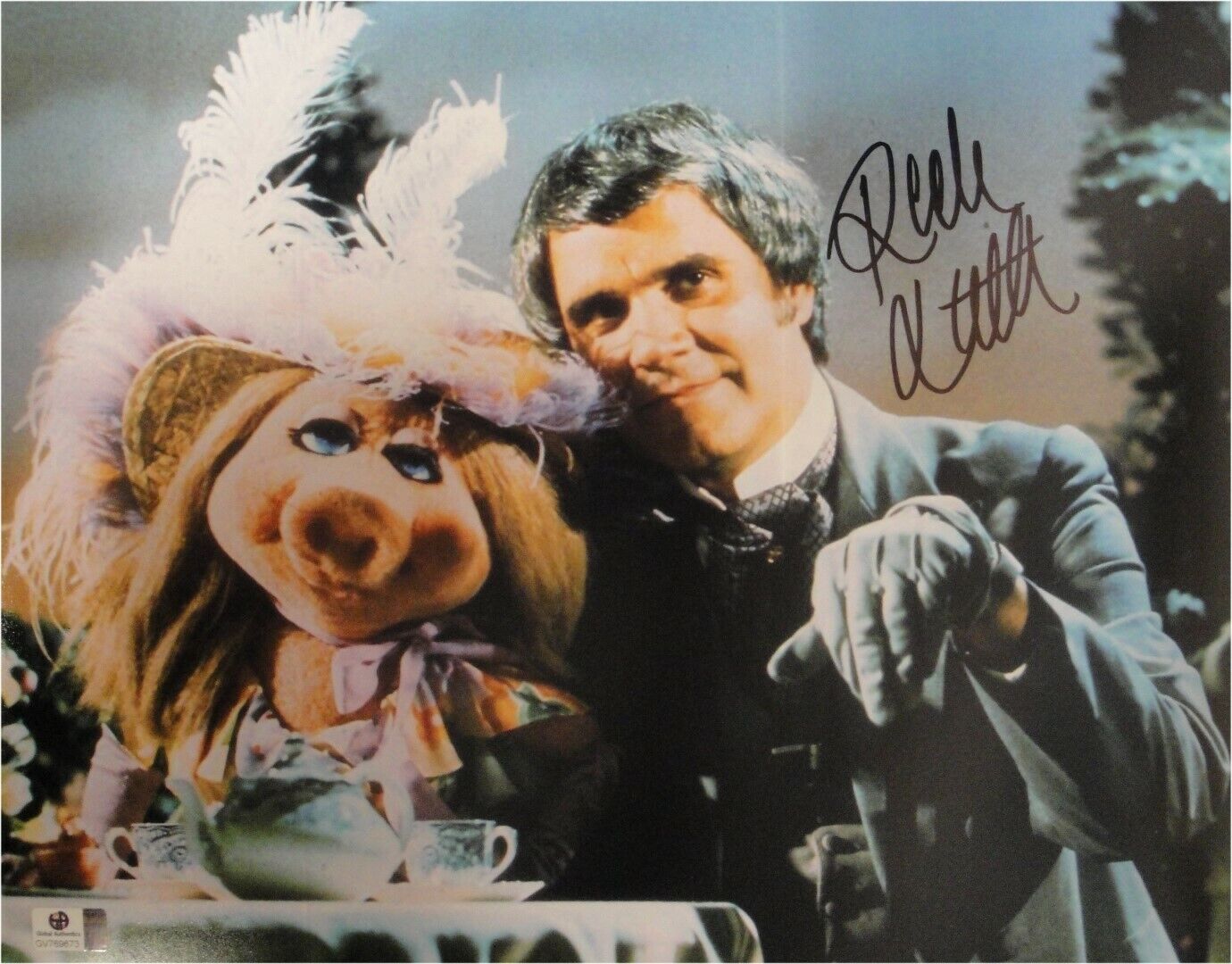 Rich Little Signed Autographed 11x14 Photo Poster painting Comedian Muppets Piggy JSA U16441