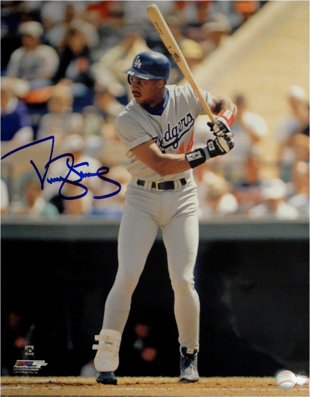 Darryl Strawberry Hand Signed Autograph 16x20 Photo Poster painting Los Angeles Dodgers COA