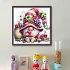 Grape Gnome-11CT Stamped Cross Stitch 45*45cm/17.72*17.72in