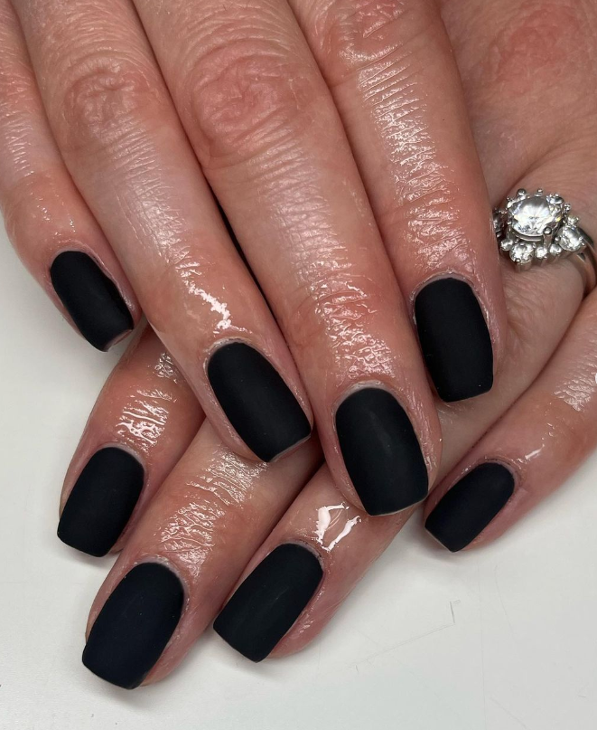 Bold and Chic: Black Acrylic Nail Designs for Summer 2023