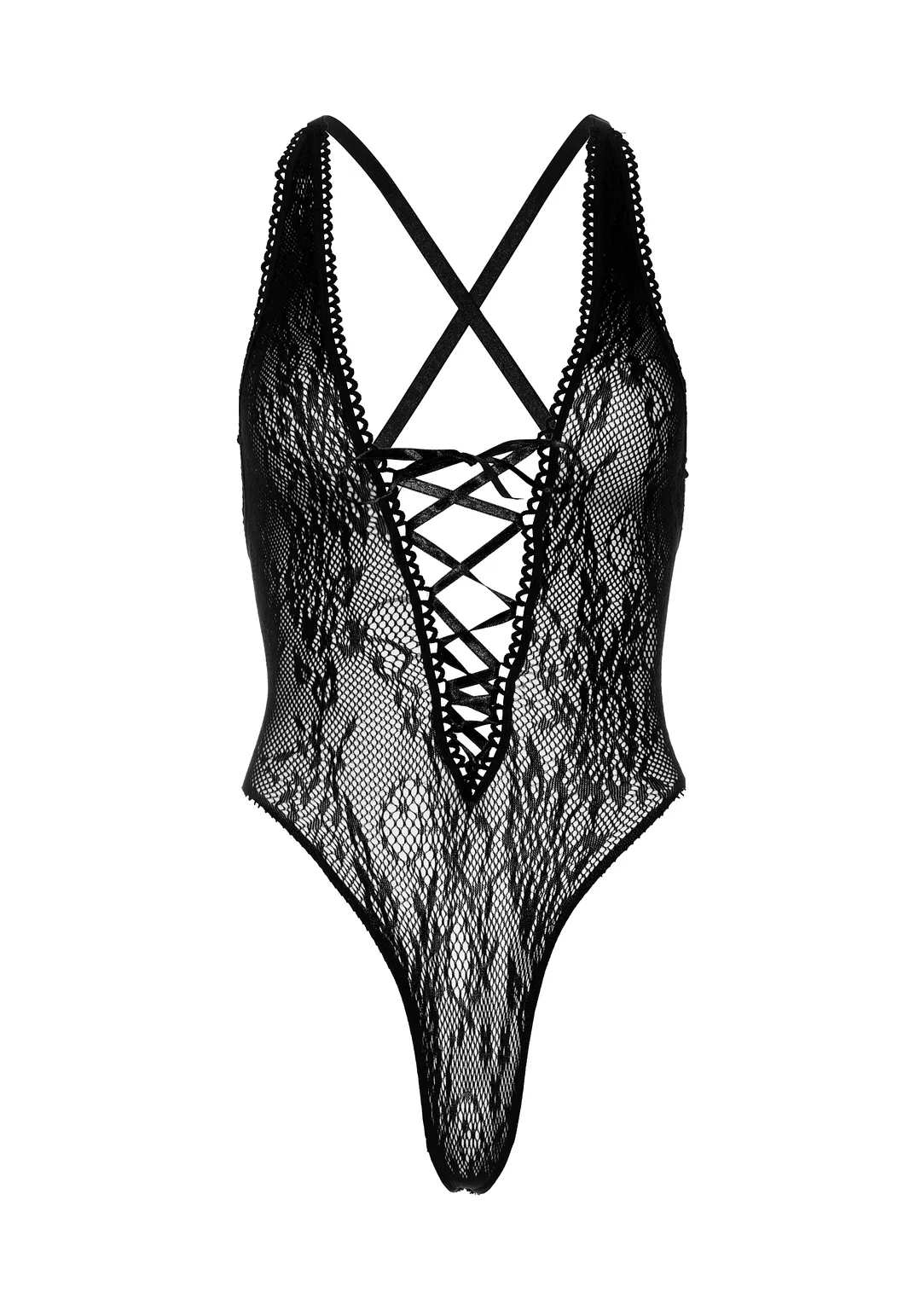 Drive Me Wild Lace Teddy