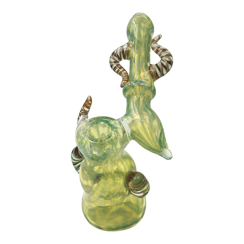 Grace glass bubbler tobacco smoking pipe