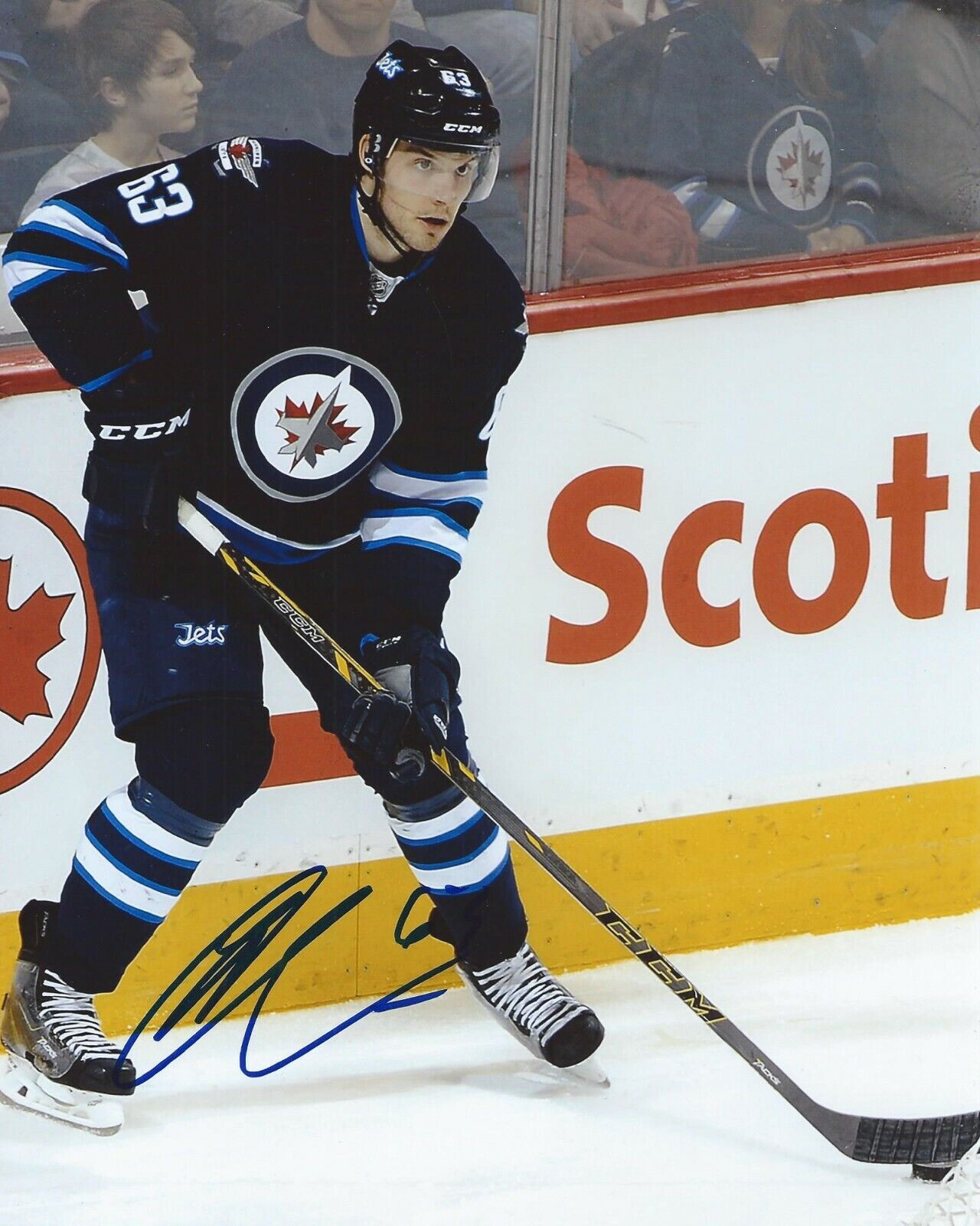 Ben Chiarot Signed 8x10 Photo Poster painting Winnipeg Jets Autographed COA B