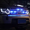 2Pcs LED Strobe Light Remote Control 8 Color Anti-collision Warning Lamp