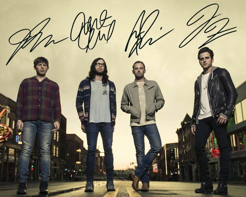 Kings Of Leon Autograph Signed Photo Poster painting Print