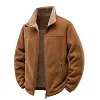 Winter Warmth Fleece Jacket with Sherpa Lining - Perfect for Outdoor Adventures by Inlyline
