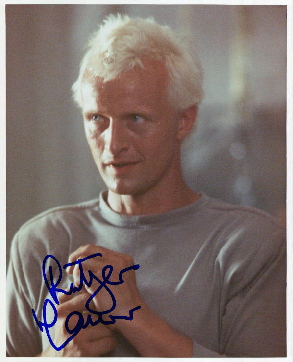 Rutger Hauer signed 8x10 Photo Poster painting In-person