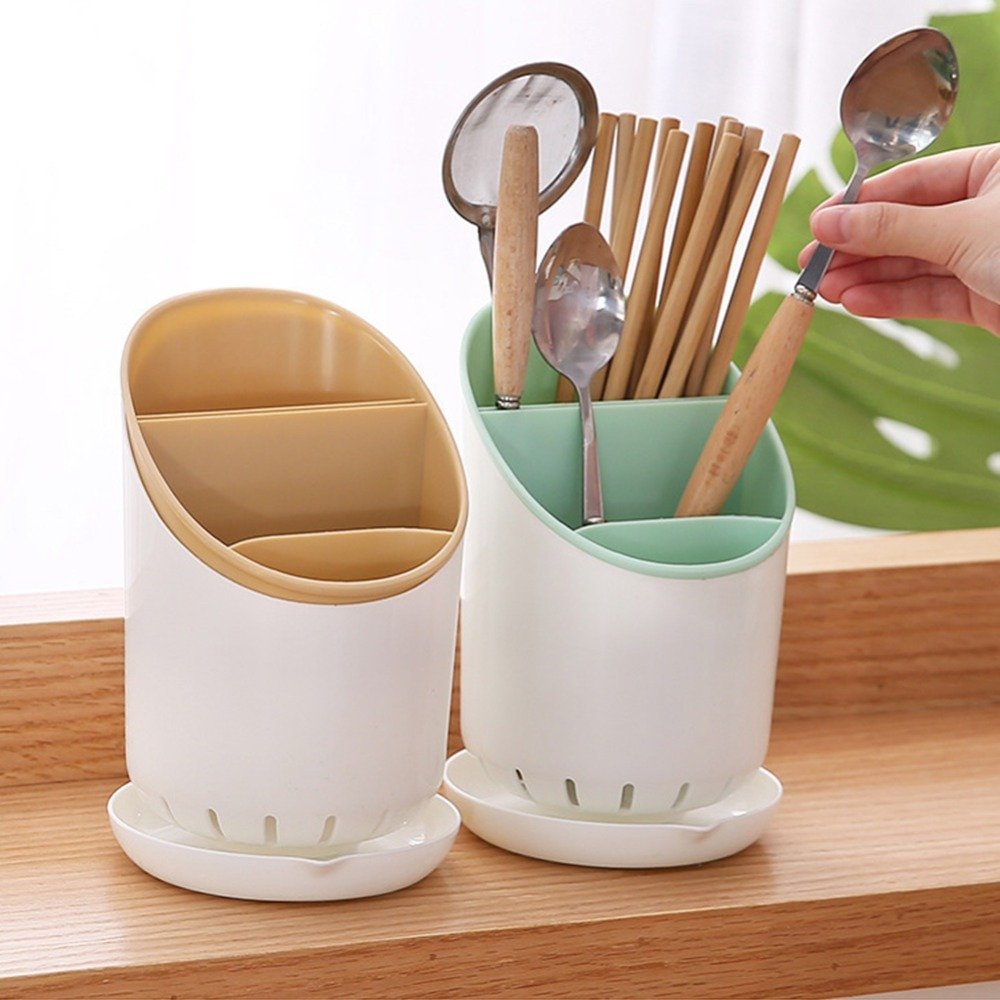 Kitchen tableware storage drain rack
