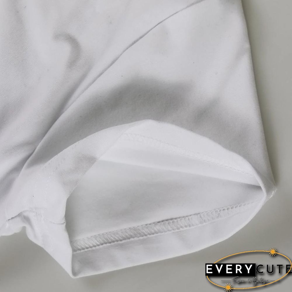 Cool Dog Mom And Heart Print T-shirt For Women Summer Fashion Casual T-shirts Short Sleeve Creative Personalized Tops