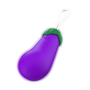 Wireless Eggplant Bullet Vibrator – 10 Vibration Modes Love Eggs