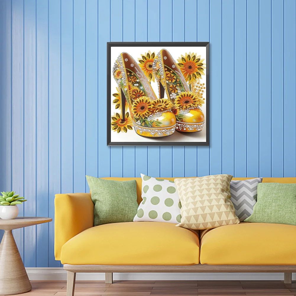 Diamond Painting - Partial Special Shaped Drill - High Heel(Canvas|30*30cm)