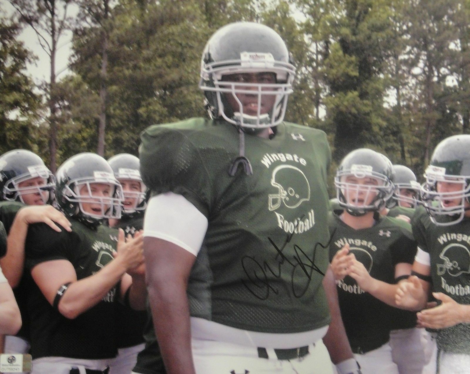 Quinton Aaron Hand Signed Autographed 11x14 Photo Poster painting The Blind Side JSA U16342