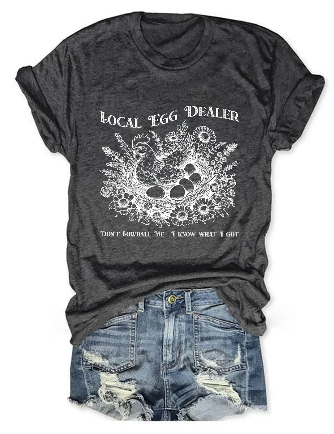 Local Egg Dealer Chicken Farm T-shirt