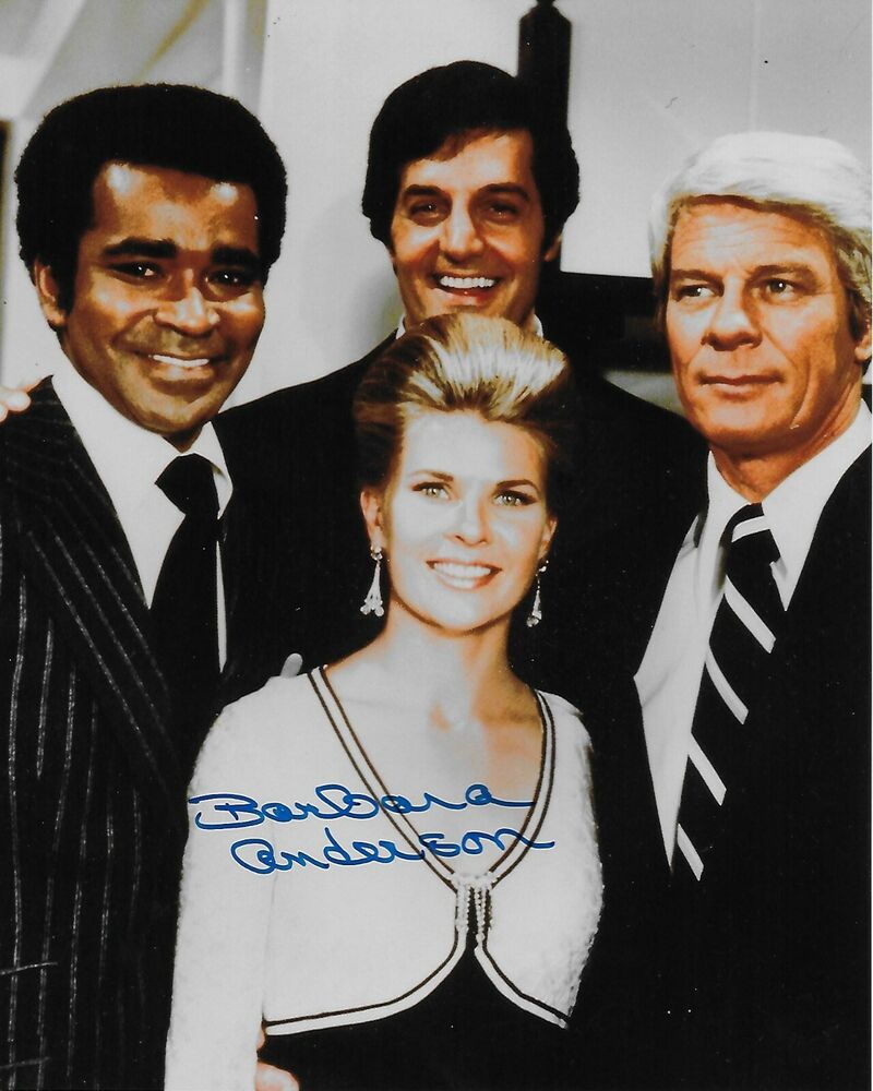 Barbara Anderson Mission: Impossible Original Autographed 8x10 Photo Poster painting