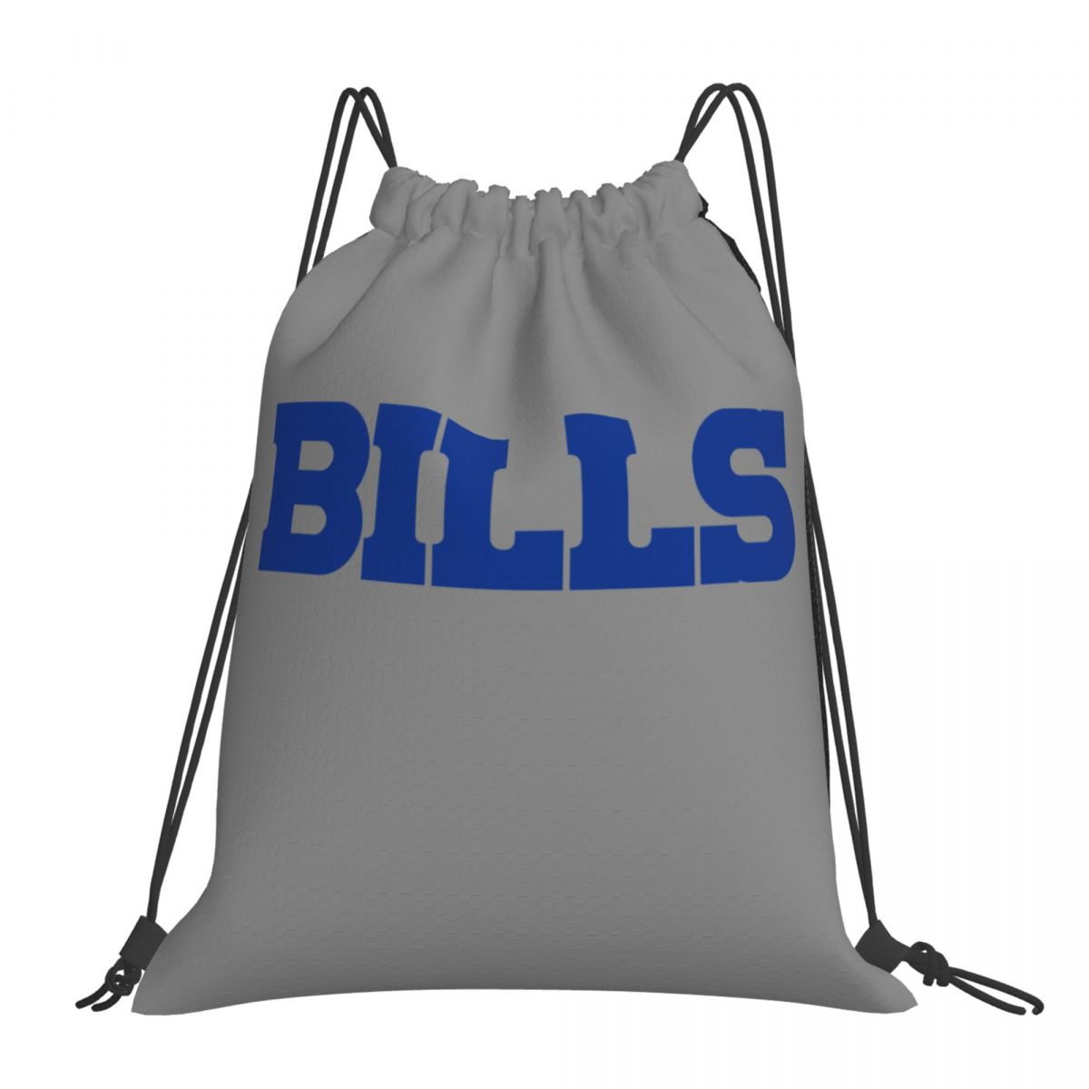 Buffalo Bills Wordmark Unisex Drawstring Backpack Bag Travel Sackpack