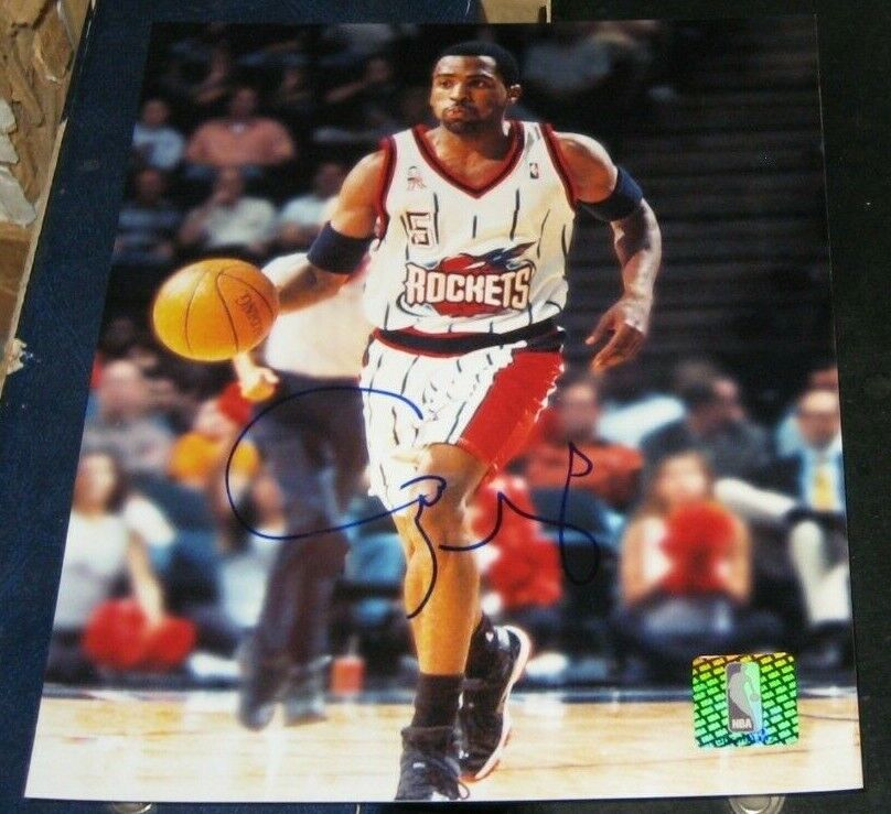 Cuttino Mobley Houston Rockets SIGNED AUTOGRAPHED Photo Poster painting FILE 8x10 COA Basketball