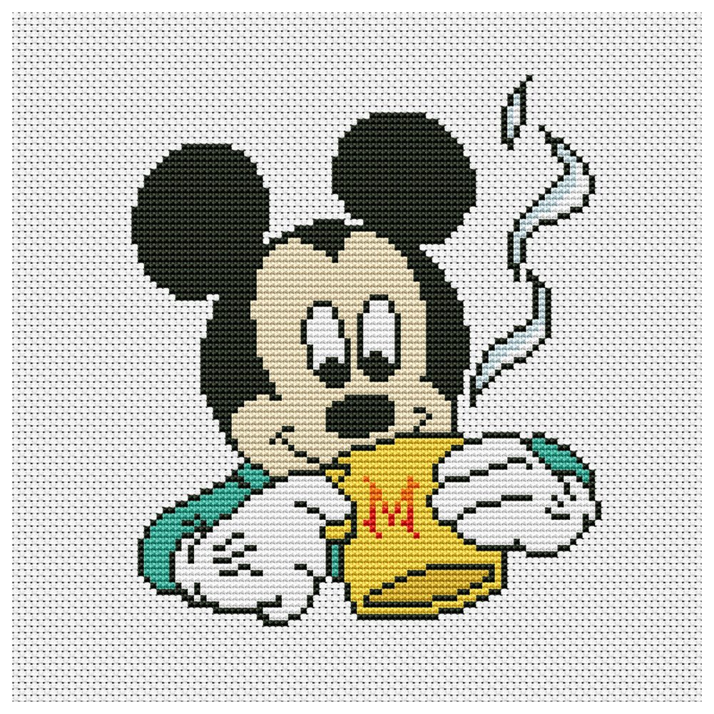 

Cartoon - 11CT Stamped Cross Stitch - 30*30CM, 501 Original