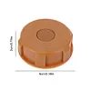 4Pcs Electric Water Pump Adapter Portable Camping Water Dispenser Adapter(Khaki)