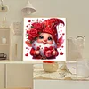 Valentine's Day Gnome - Full Round Drill Diamond Painting