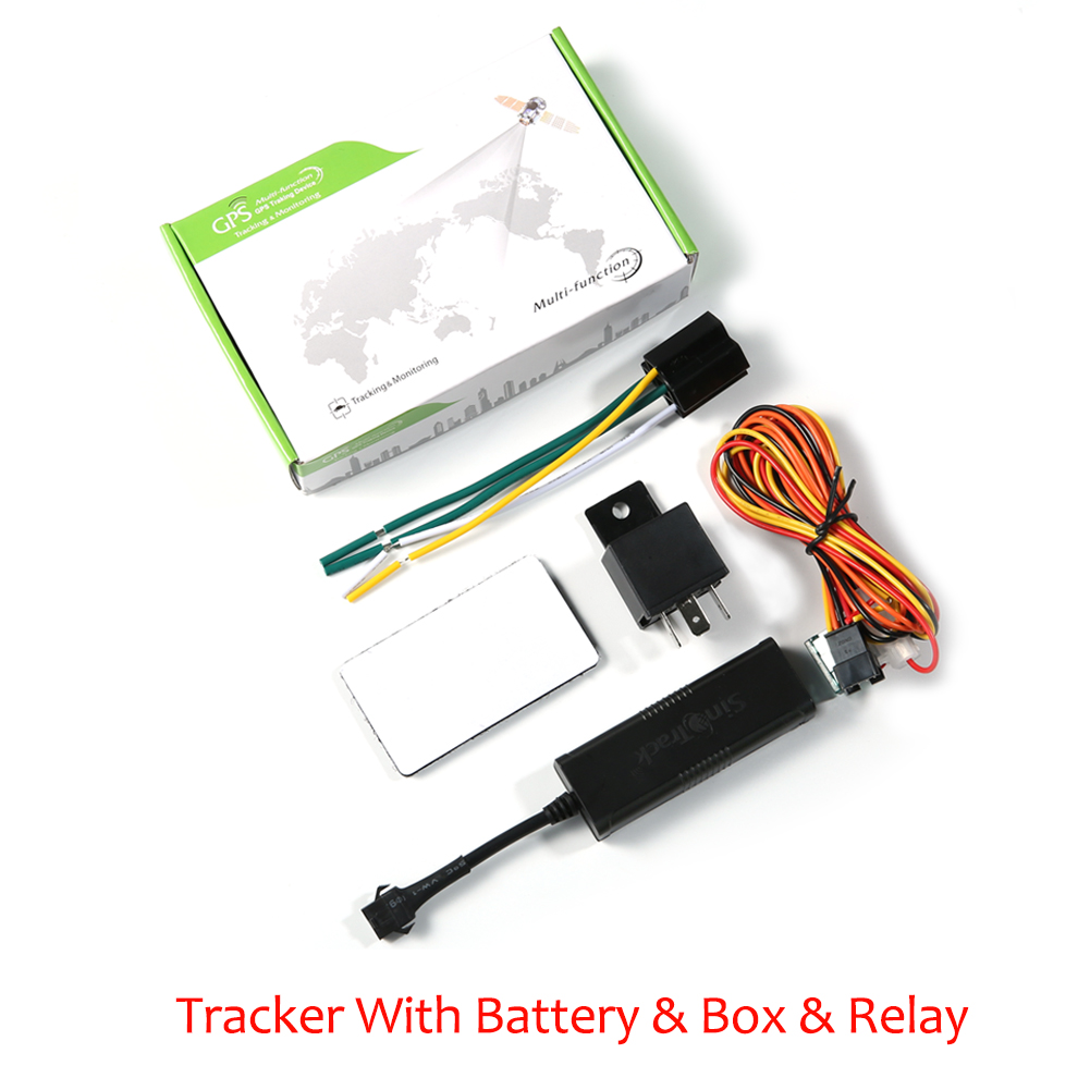 Mini GPS Tracker ST-901M Vehicle Tracking Device Car Motorcycle GSM Locator Remote Control With Real Time Monitoring System APP