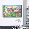 (5 Sizes) Unicorn-Full Square Diamond Painting