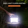 Solar Camping Lantern Long Range Portable Lantern Lamp Waterproof (Black)