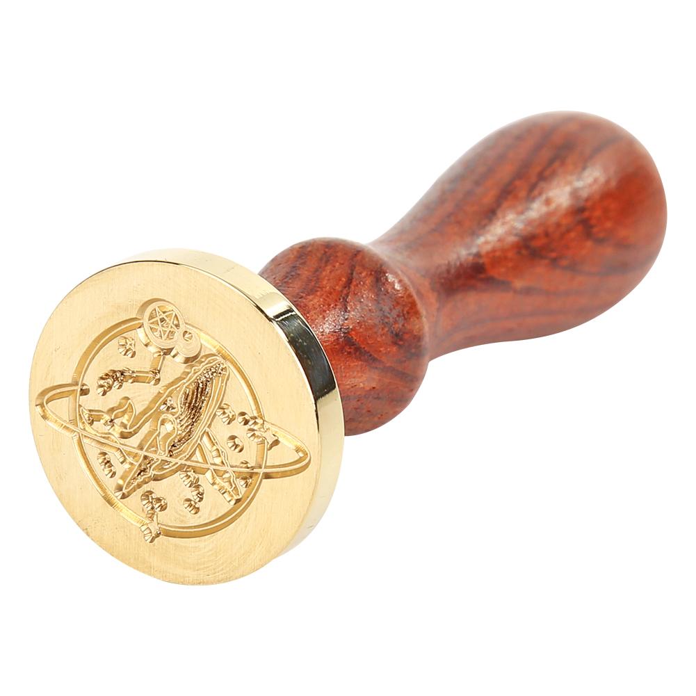 

Whale Print Fire Paint Wax Seal - Wax Seal Stamp, 501 Original