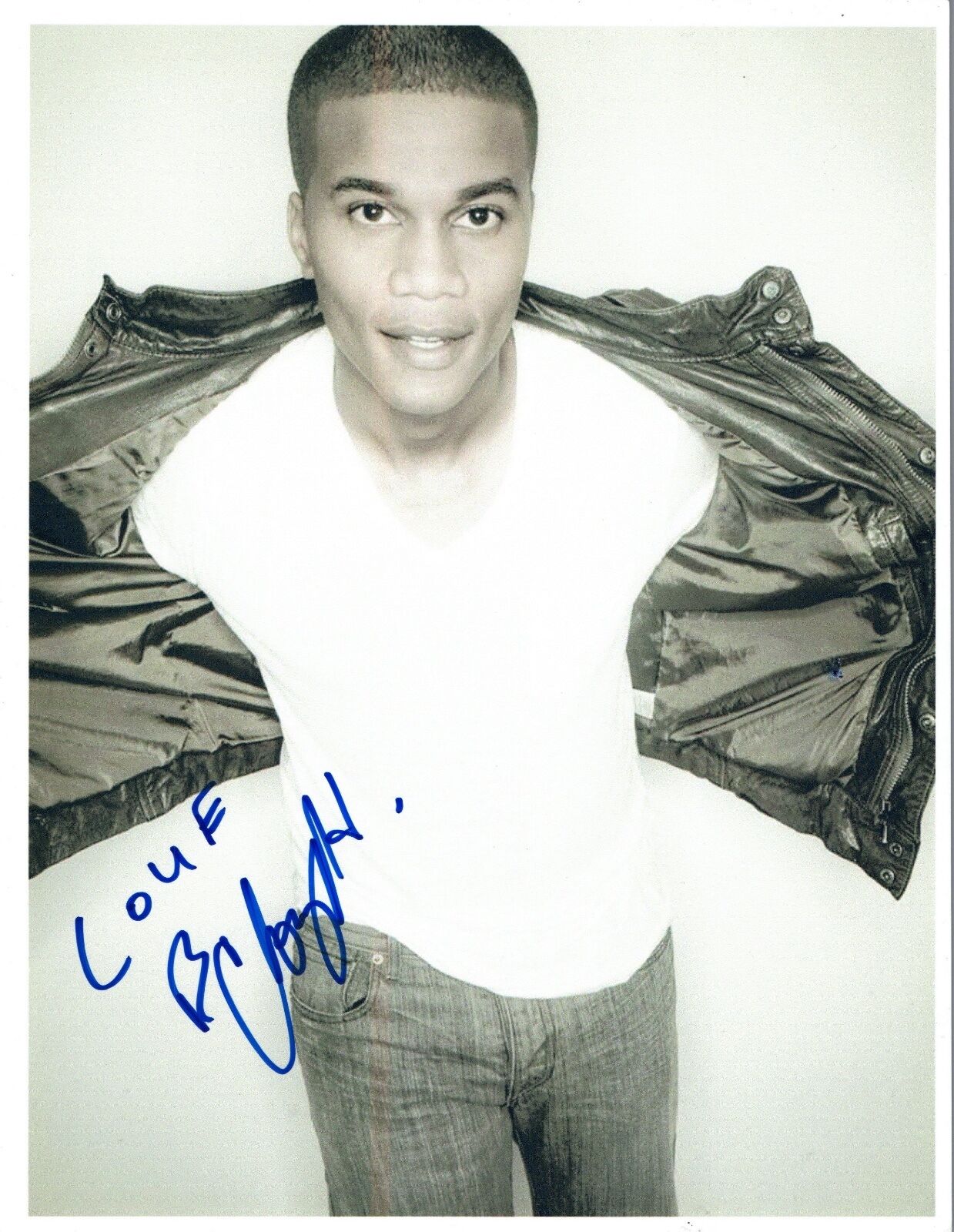 Cory Hardrict Signed Autographed 8x10 Photo Poster painting Warm Bodies Handsome Actor COA VD