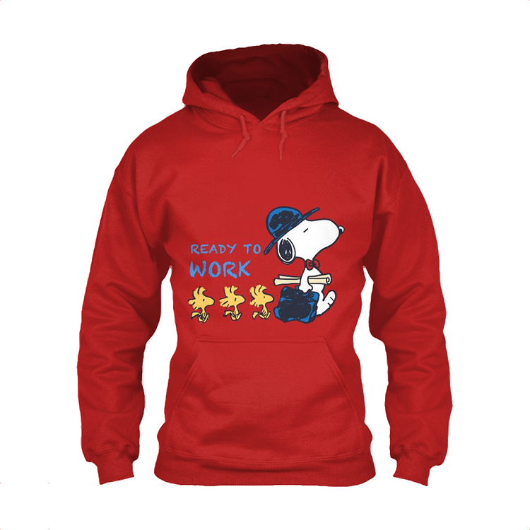 Ready To Work, Snoopy Classic Hoodie