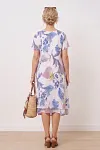 Wholesale Elegant Floral Linen-Blend Dresses | Custom OEM/ODM Senior Women's Clothing Manufacturer | BSCI Certified Factory