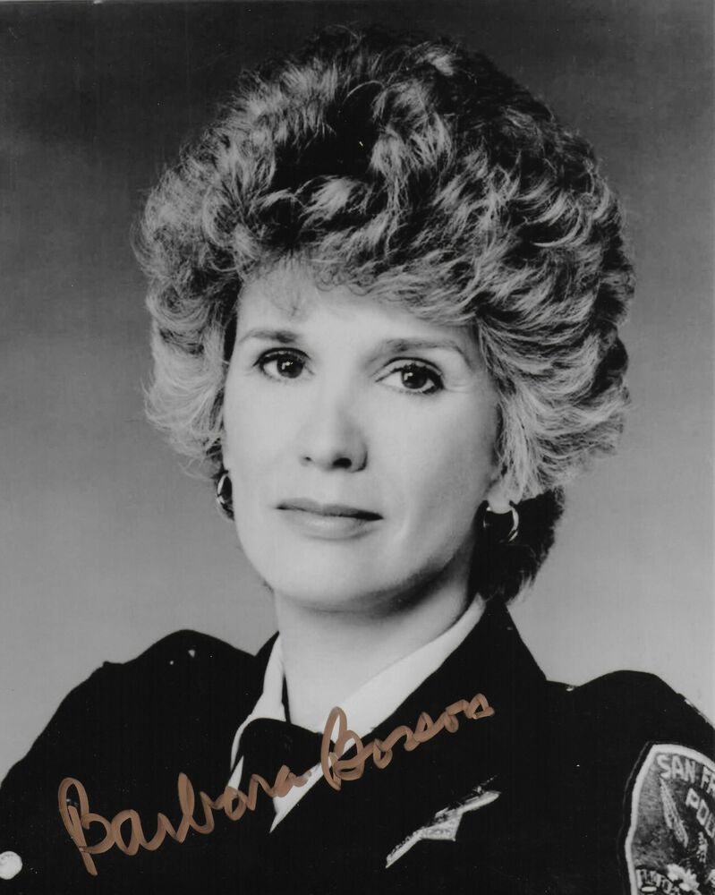 Barbara Bosson Hill Street Blues Signed 8x10 Photo Poster painting