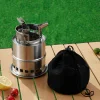 Portable picnic folding wood stove camping outdoor stove wood stove