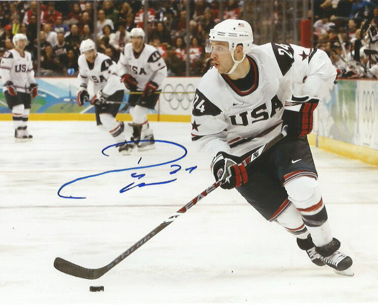 Team USA United States Ryan Callahan Autographed Signed 8x10 Photo Poster painting COA D