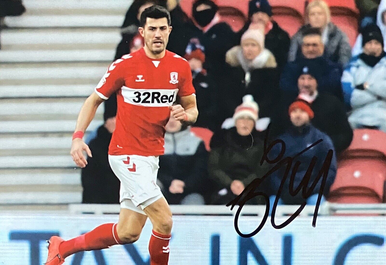 Danny Batth Genuine Hand Signed 6X4 Photo Poster painting - Middlesbrough