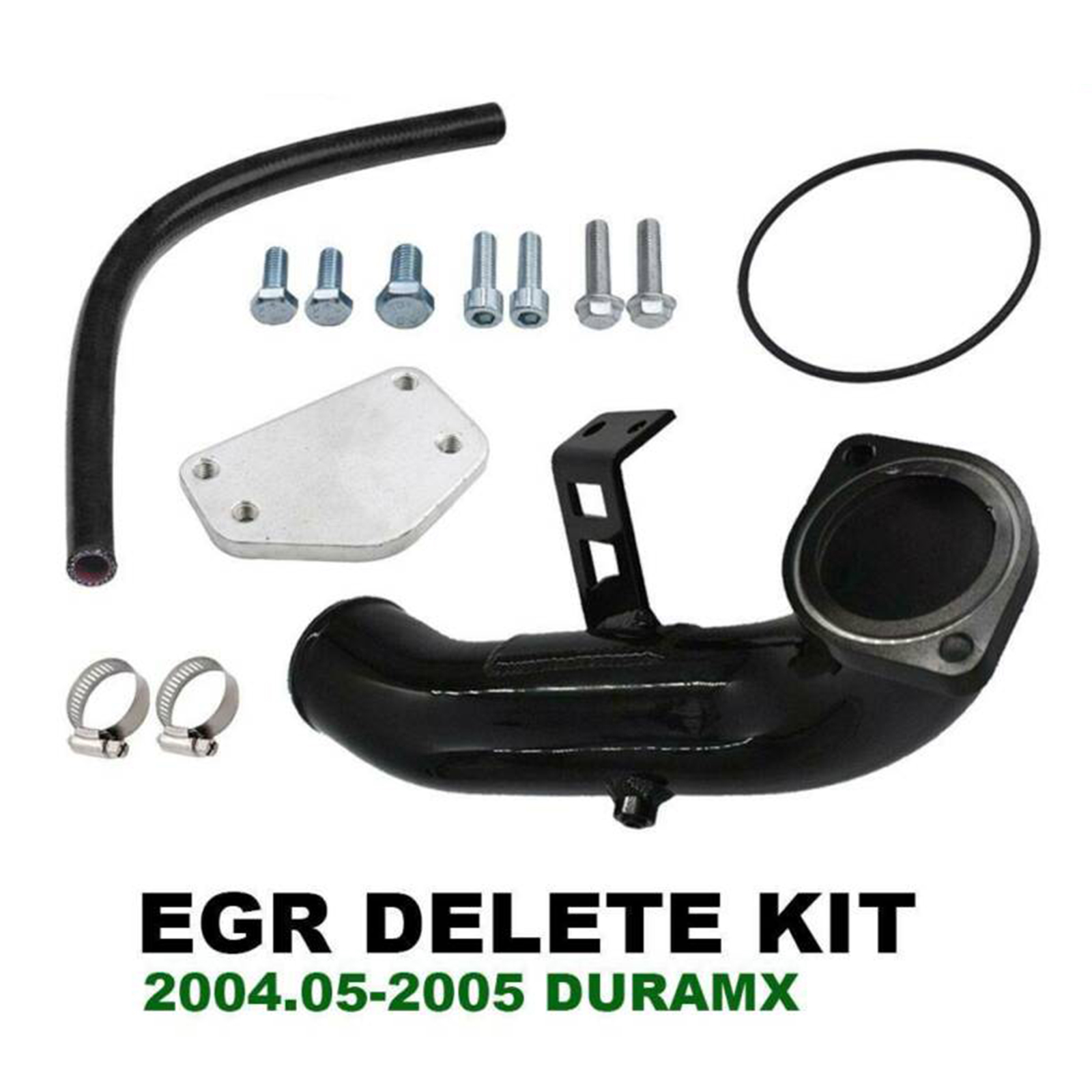 200405 2005 Duramax 66l Egr Delete Kit With High Flow Intake Elbow For Silverado And Sierra 4891