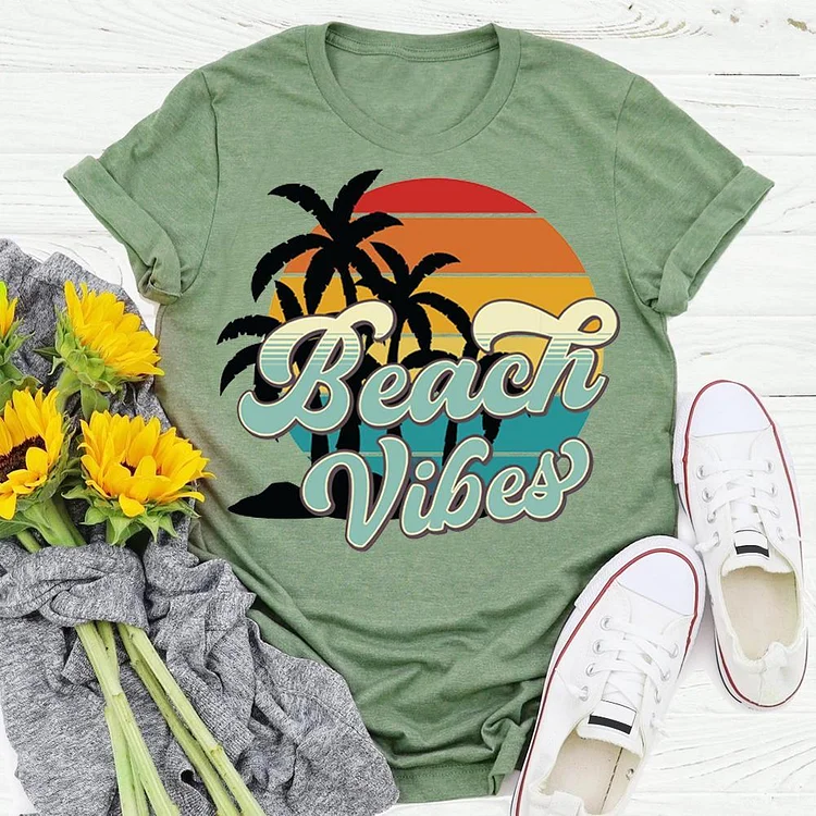 beach  vibes Summer life T-shirt Tee - 01517