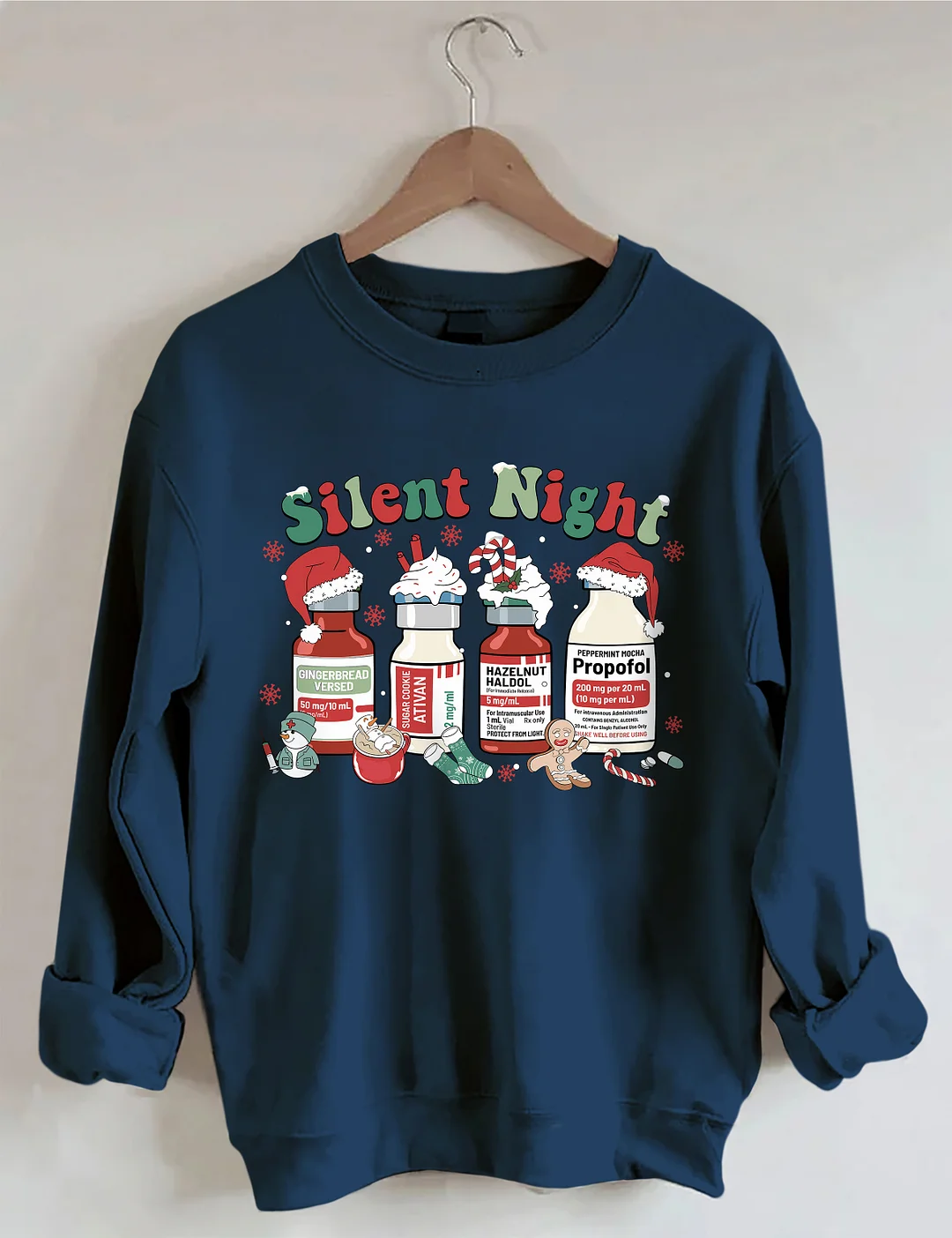 Silent Night Christmas Sweatshirt