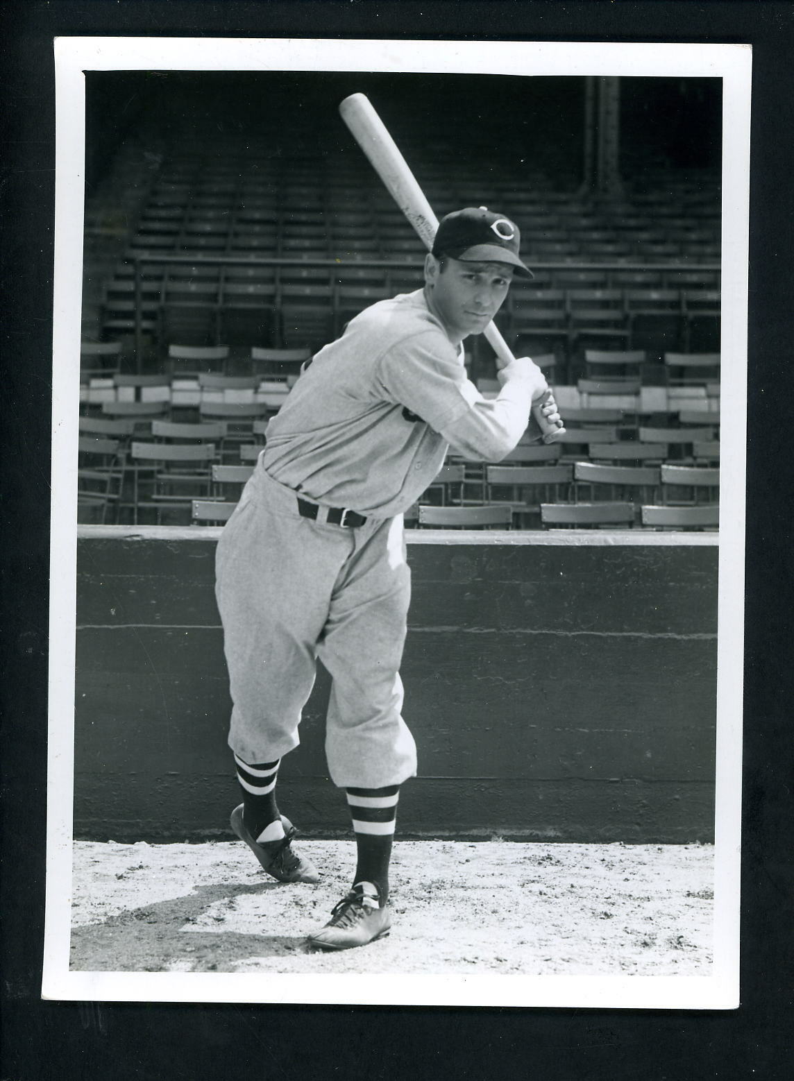 Jim Shilling 1939 Press Original Photo Poster painting Cleveland Indians