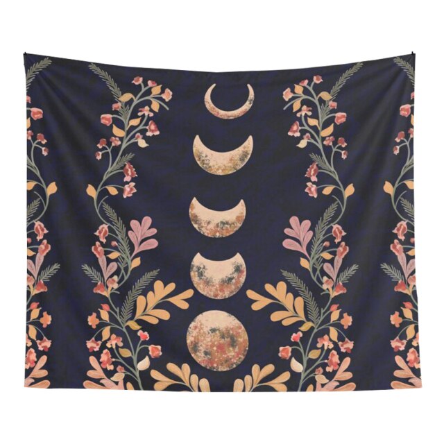 

Wall Tapestry - Moon Flower-150*130cm, 501 Original