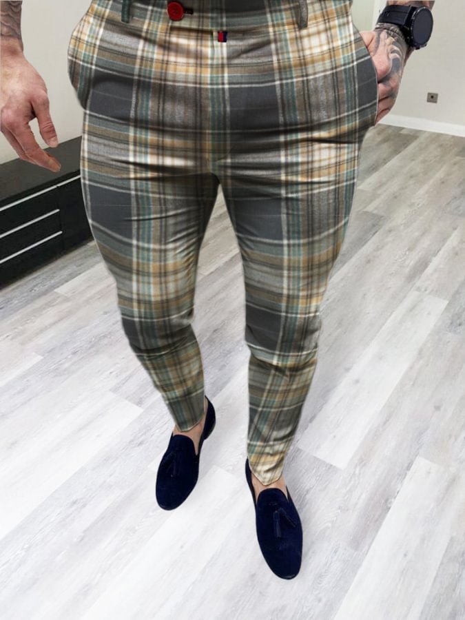 Men's Elegant Stripe Pants  
