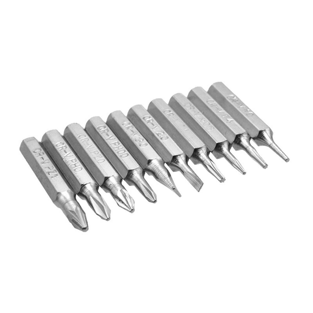 

10pcs CR-V Torx Bits Set Phillips Slotted Torx Bit Mobile Phone Repair Tool, 501 Original