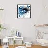 Oeil de l&rsquo;&acirc;me-peinture sp&eacute;ciale diamant partiel-30*30cm